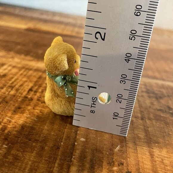 Cherished Teddies Alphabet Block Letter “F” 158488F - 1995 Enesco No Box - Picture 6 of 6